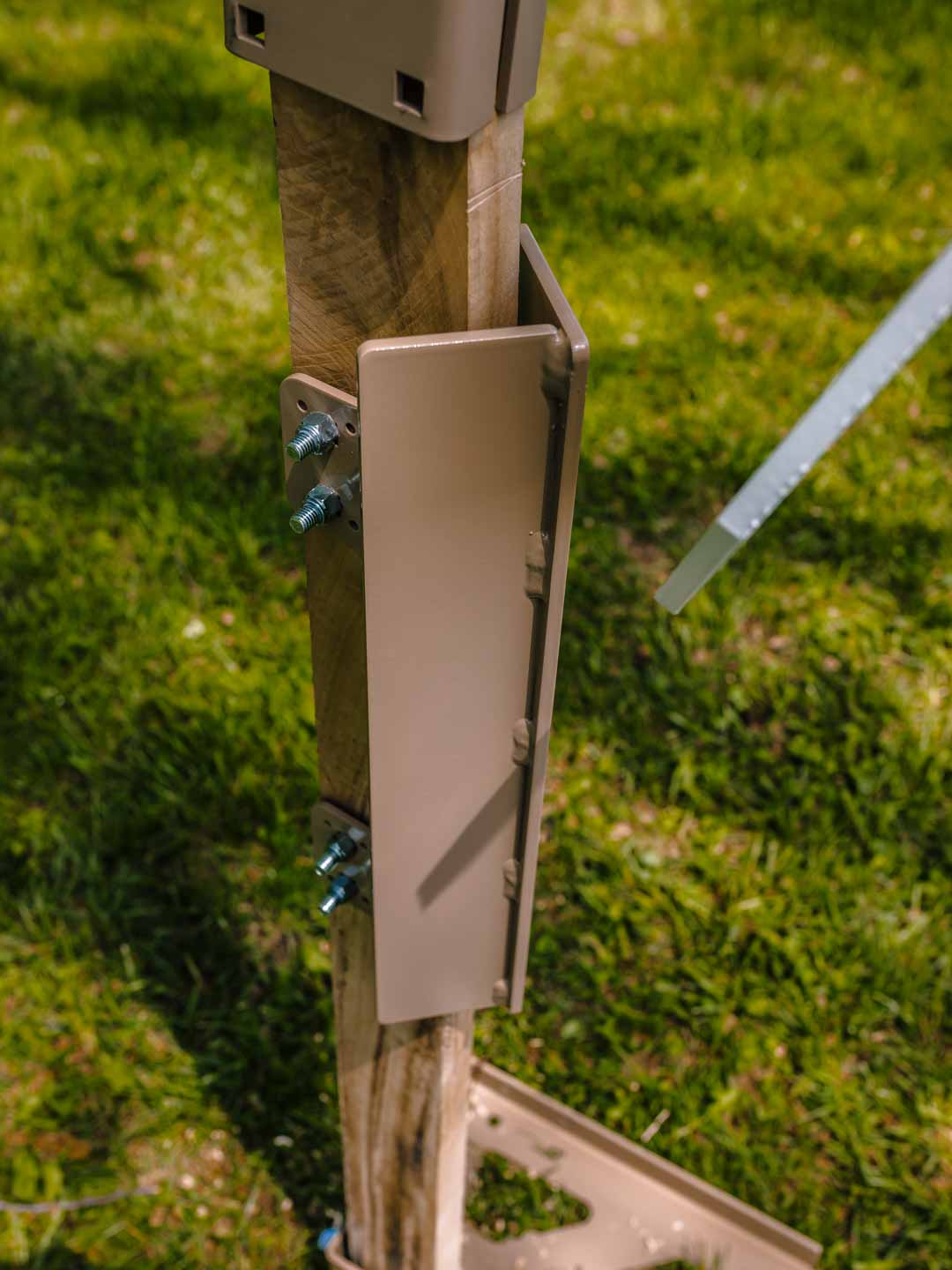 AR500 Target Post Protector.